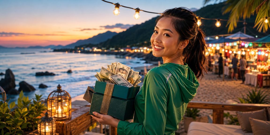 Không khí chợ đêm Sa Pa với các trò chơi cá cược sôi động về đêm